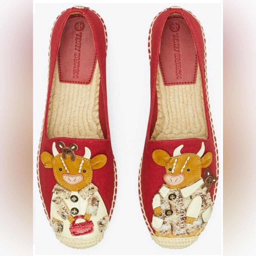 Authentic Brand New Tory Burch Limited Edition Ox Espadrille Size 8.5